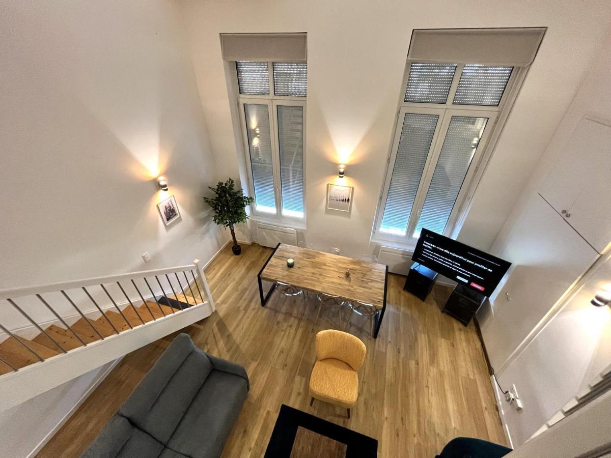 Aux Clefs Des Sacres - Dans Un Hotel Particulier Situe Rue Du Marc - Reims - Hyper Centre Forum Mairie Boulingrin Экстерьер фото